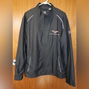 Cutter & Buck Black Windbreaker Jacket